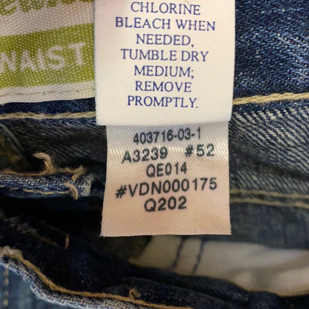 Vtg 90s Old Navy Low Waist Boot Cut Jeans sz 8 Reg - Picture 9 of 10